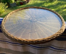 Plateau fromage rotin d'occasion  Nègrepelisse