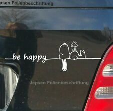 Happy aufkleber snoopy gebraucht kaufen  Elmshorn
