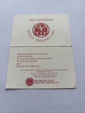 Girl guide ephemera. for sale  BLYTH