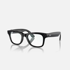 Novo lacrado Ray-Ban META Wayfarer preto fosco com lente polarizada grafite tamanho 50, usado comprar usado  Enviando para Brazil