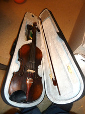 Usado, Violino/violino antigo antigo vintage tamanho completo com arco e estojo comprar usado  Enviando para Brazil
