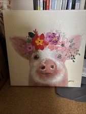 Leinwandbild schwein bilder gebraucht kaufen  Hermannsburg