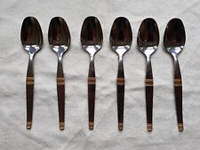Colher de café HERCULES Ourodur x 6 aço inoxidável 18/8 talheres Brasil comprar usado  Enviando para Brazil