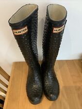 Hunter wellies black for sale  SOUTHPORT