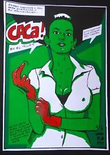 Cartaz raro assinado de arte pop feminista cubana assinado para exposição HAVANA CUBA comprar usado  Enviando para Brazil