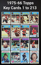 1975-76 Topps Hóquei, U-Pick 1 a 213.   Grau médio a alto. Compre 5, frete grátis comprar usado  Enviando para Brazil