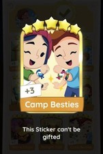 💫Cartões adesivos Mono_poly Go Golden Blitz 5⭐ Camp Bestie S15 / Rickety Rockers comprar usado  Enviando para Brazil