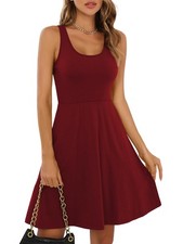 Missufe Damska letnia sukienka mini Rockabilly XS w kolorze jasnofioletowym - Wygodna i stylowa na sprzedaż  PL