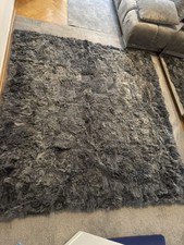 Schaffelldecke felldecke grau gebraucht kaufen  Berlin