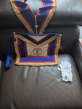 Masonic apron gloves for sale  FROME