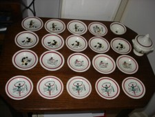 Ancienne dinettes faience d'occasion  Leers