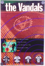 vandals framed poster for sale  Cleveland