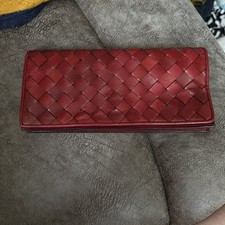 Clutch/pulseira de couro vermelha vintage Wilson com alça comprar usado  Enviando para Brazil