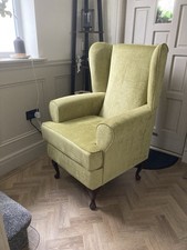 Winged armchair for sale  LIVERPOOL