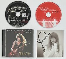 DVD ao vivo TAYLOR SWIFT World Tour + CD e foto autografada assinada BAS Beckett certificado de autenticidade comprar usado  Enviando para Brazil