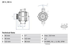 Bosch lichtmaschine generator gebraucht kaufen  Oberlungwitz