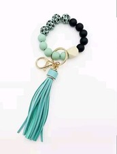 Silicone beaded keychain for sale  FLEETWOOD