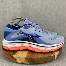 Tênis Mizuno Wave Sky 7 feminino tamanho 8.5 azul corrida atlética corrida comprar usado  Enviando para Brazil