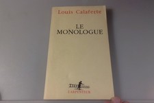 Louis calaferte monologue d'occasion  Lille-