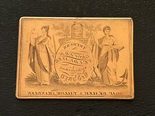 Antique advertising engraving for sale  BECKENHAM