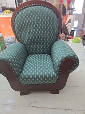Poltrona vintage Dayton Hudson boneca americana estofada salão vitoriano comprar usado  Enviando para Brazil