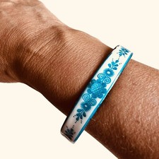Bracelet jonc émail d'occasion  Béziers