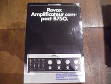 Catalogue revox amplificateur d'occasion  Beaumetz-lès-Loges