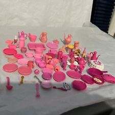 Lote vintage de diversos itens de cozinha rosa da Barbie comprar usado  Enviando para Brazil