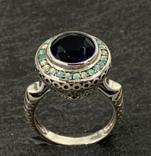 Saphir ring saphir gebraucht kaufen  Berlin