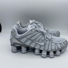 Nike Shox TL Tlx Pure Platinum-Chrome Feminino Tamanho 9/Masculino 7.5 AR3566-003 comprar usado  Enviando para Brazil