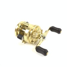 Carrete de cebo dorado Shimano Calcutta Conquest 200 derecho Japón - como está - HSHM segunda mano  Embacar hacia Mexico