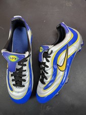Chuteiras de futebol genéricas Mercurial Vapor 1998 R9 Nazario Ronaldo couro feitas à mão comprar usado  Enviando para Brazil