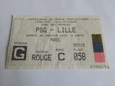 Ticket billet psg d'occasion  Le Plessis-Robinson