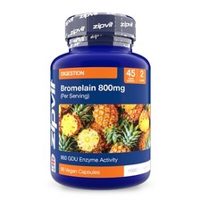 Zipvit bromelain 800mg for sale  RUGELEY