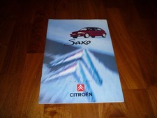 Citroen saxo prospekt gebraucht kaufen  Seelze