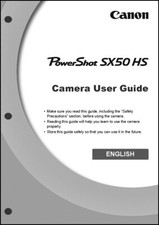 Câmera Digital Canon Powershot SX50 HS Manual de Instruções do Usuário comprar usado  Enviando para Brazil