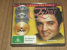 ELVIS PRESLEY *OZ FAT BOX 3 CD DVD SET ' ESSENTIAL ELVIS' 1987 MUITO BOM ESTADO+ comprar usado  Enviando para Brazil