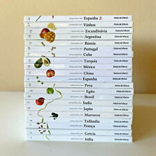 COZINHA PAIS A PAIS - Portuguese Brazilian Board Cooking Book Set of 21 FOLHA comprar usado  Enviando para Brazil