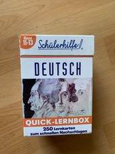 Schülerhilfe quick lernbox gebraucht kaufen  Eckartsberga