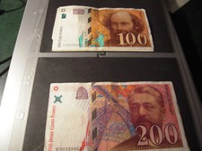 Lot billets 8x100fr d'occasion  Neuilly-sur-Seine
