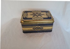 Blechdose gold blau gebraucht kaufen  Düsternort