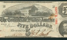 1863 confederate states for sale  Warrenton