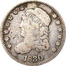 1830 bust half for sale  Stow