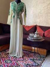 Cream velvet moroccan. for sale  LONDON