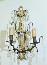 Applique bronzo cristalli usato  Lastra a Signa
