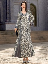 Eid muslim abaya d'occasion  Expédié en Belgium