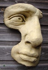 Face sculpture decorative for sale  HORSHAM
