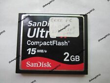 SanDisk Ultra II 2GB 15M/S Cartão De Memória Cf Compact Flash Card comprar usado  Enviando para Brazil