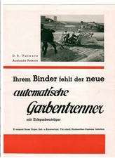 Garbentrenner prospekt alt gebraucht kaufen  Uebigau
