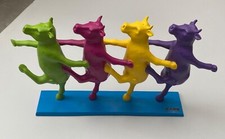 Statuette vaches cancan d'occasion  Les Sables-d'Olonne